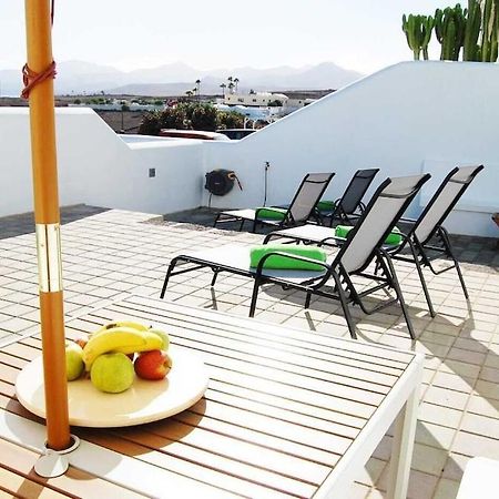 Typical Canarian House With Fabulous Sea Views Tías Eksteriør bilde